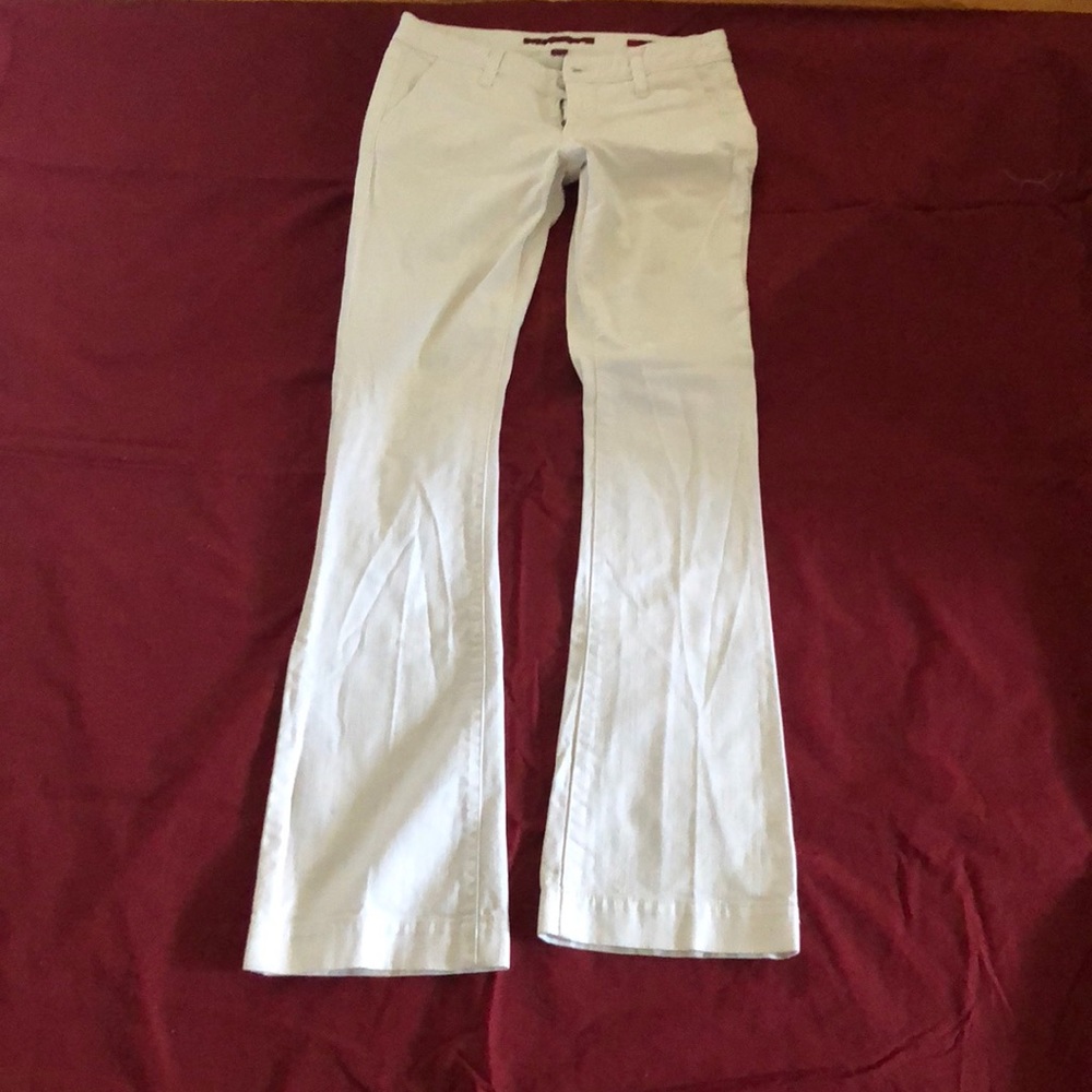 White flare jeans 0/25